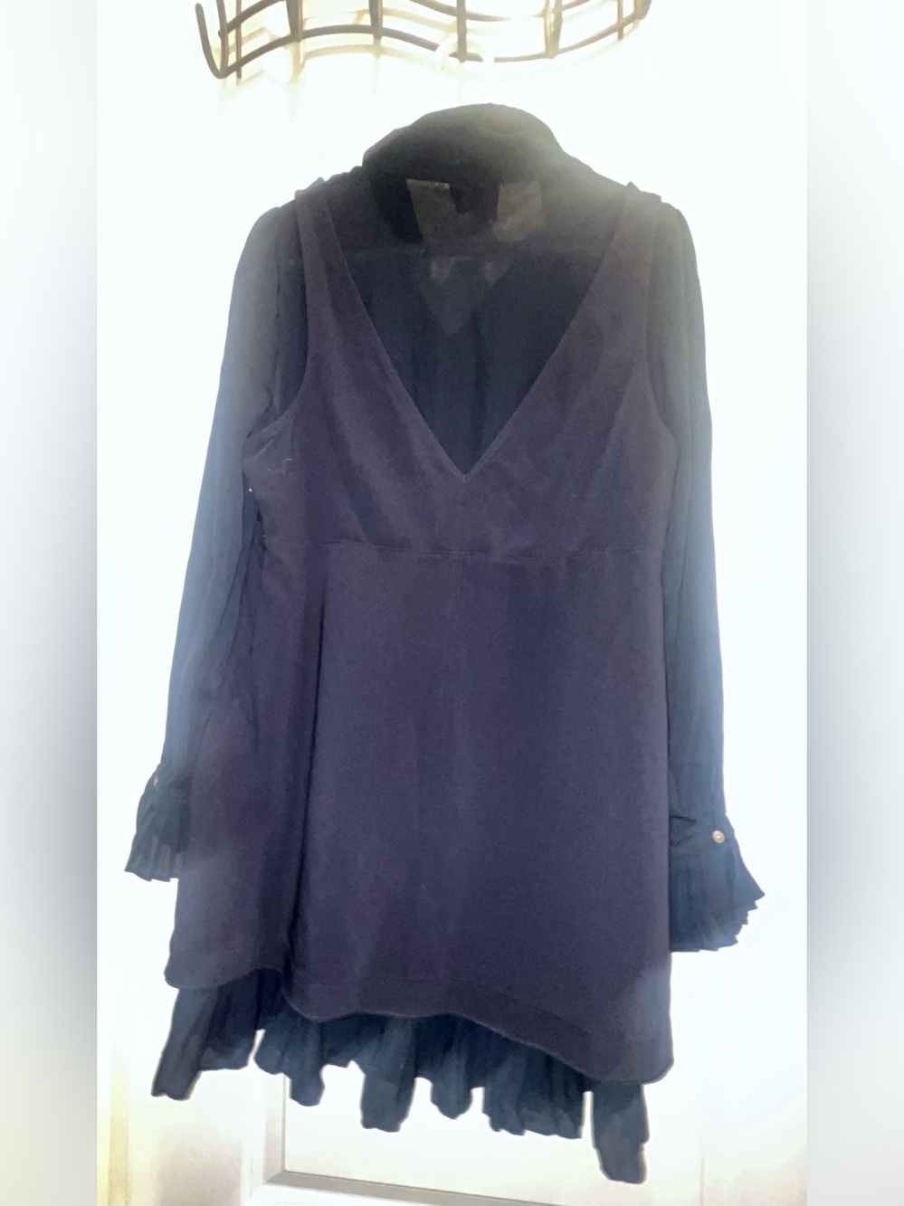 Cinq a sept Rayna Layered Long Sleeve Mini dress - Picture 5 of 5